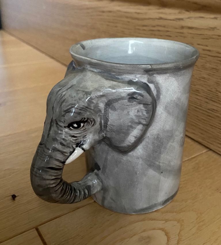 Elephant cup