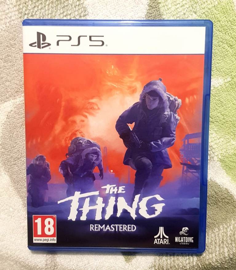 The thing remastered video game Ps5 