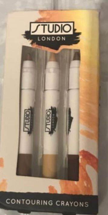 Studio London contouring crayons