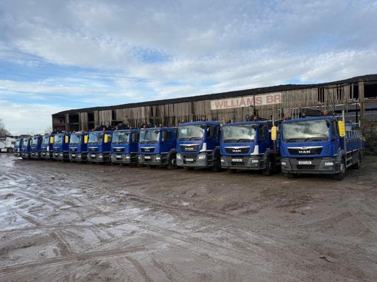 MAN/ ERF TG-M 18 250 REAR MOUNTED HMF CRANE CHOICE OF 9