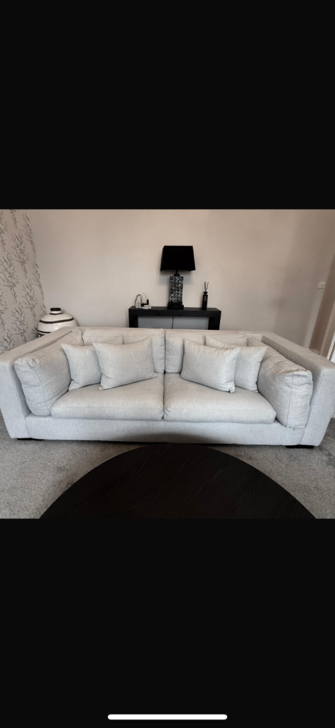 ——SOLD——- 2x “House of Frasers” three seater sofas 