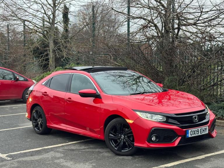 2019 Honda Civic 1.0 VTEC Turbo EX CVT Euro 6 (s/s) 5dr HATCHBACK Petrol Automatic