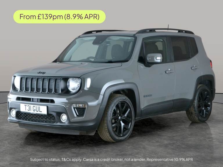 2020 Jeep Renegade 1.0 GSE T3 Night Eagle SUV 5dr Petrol Manual Euro 6 (s/s) (120 ps) - BLUETO Su...