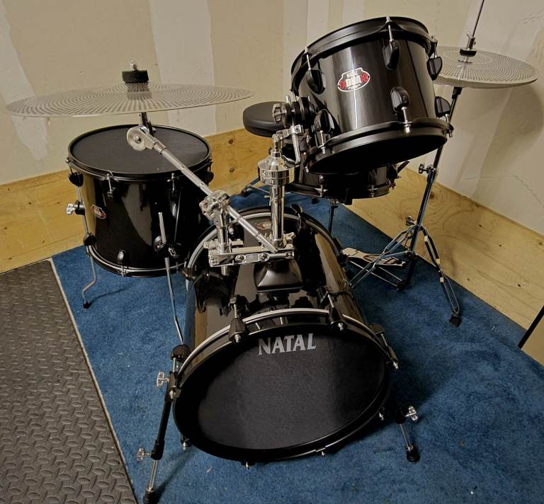 Natal DNA Stealth Mesh Head Drum Kit