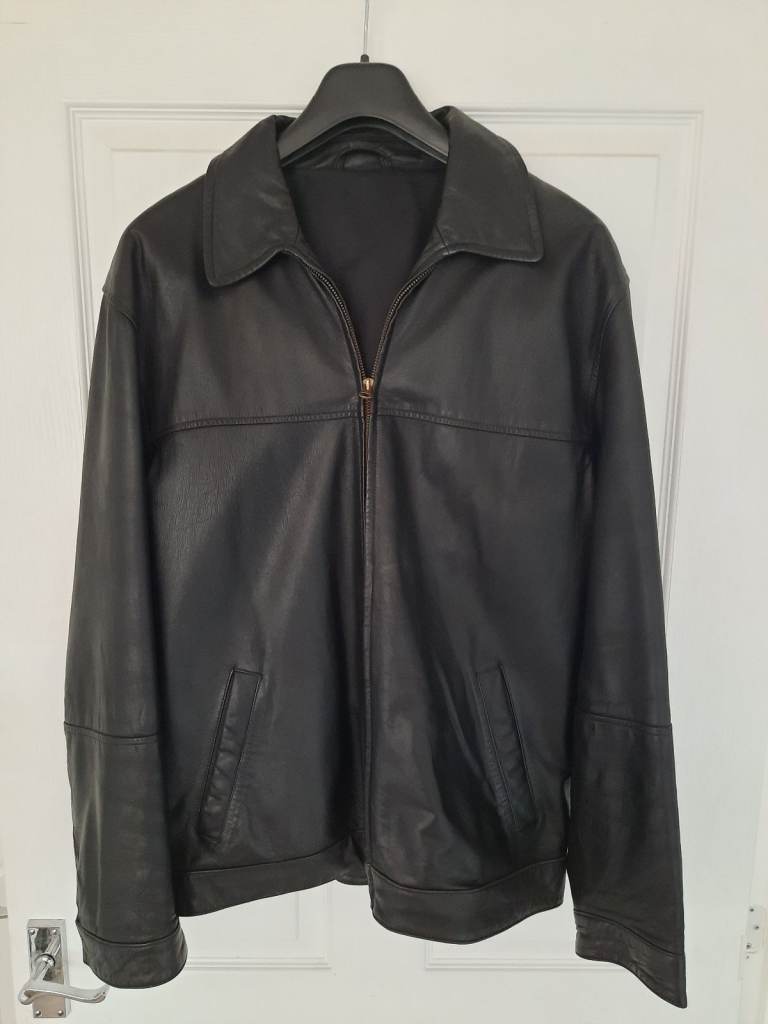 Vintage men's fine leather jacket, Marks and Spencer
