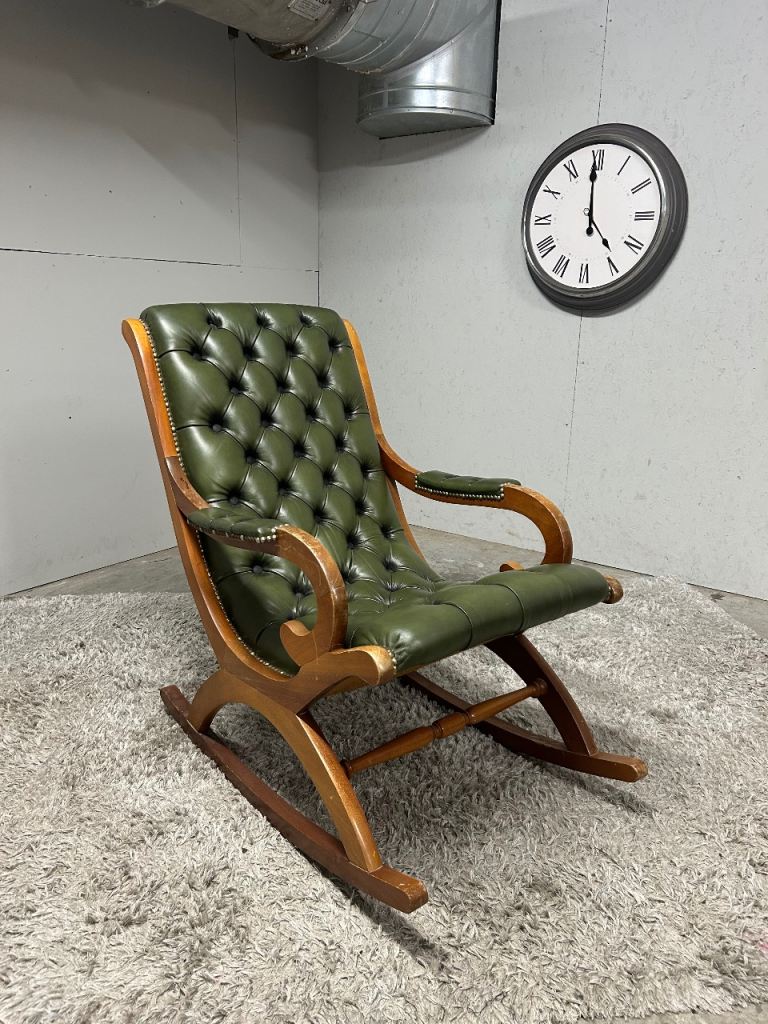 CHESTERFIELD ROCKING / LIBRARY CHAIR DELIVERY AVAILABLE 