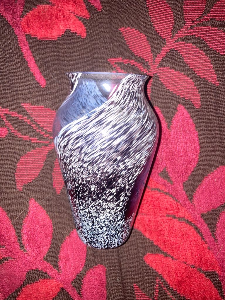4 Small Caithness glass ornaments/vases