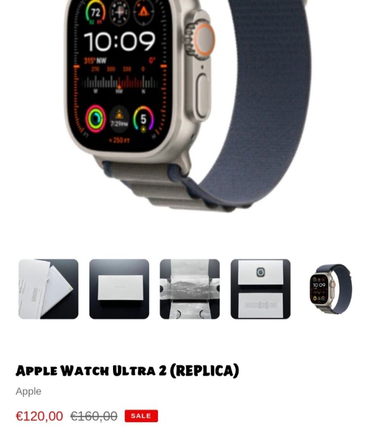 Apple 🍏 ultra 2 smart watch brand new titanium case sealed 