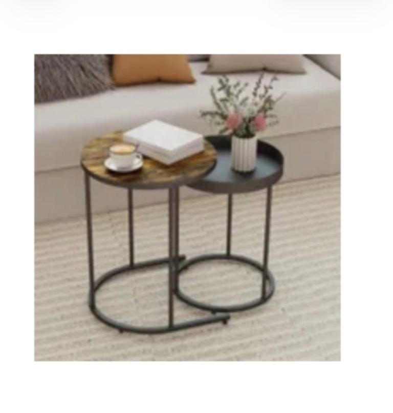 New in Box - Set of 2 Nesting Side Tables 