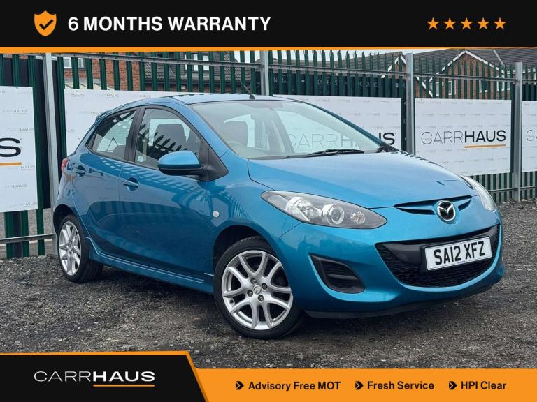 2012 Mazda Mazda2 1.3 Mazda2 Tamura 5dr Hatchback Petrol Manual