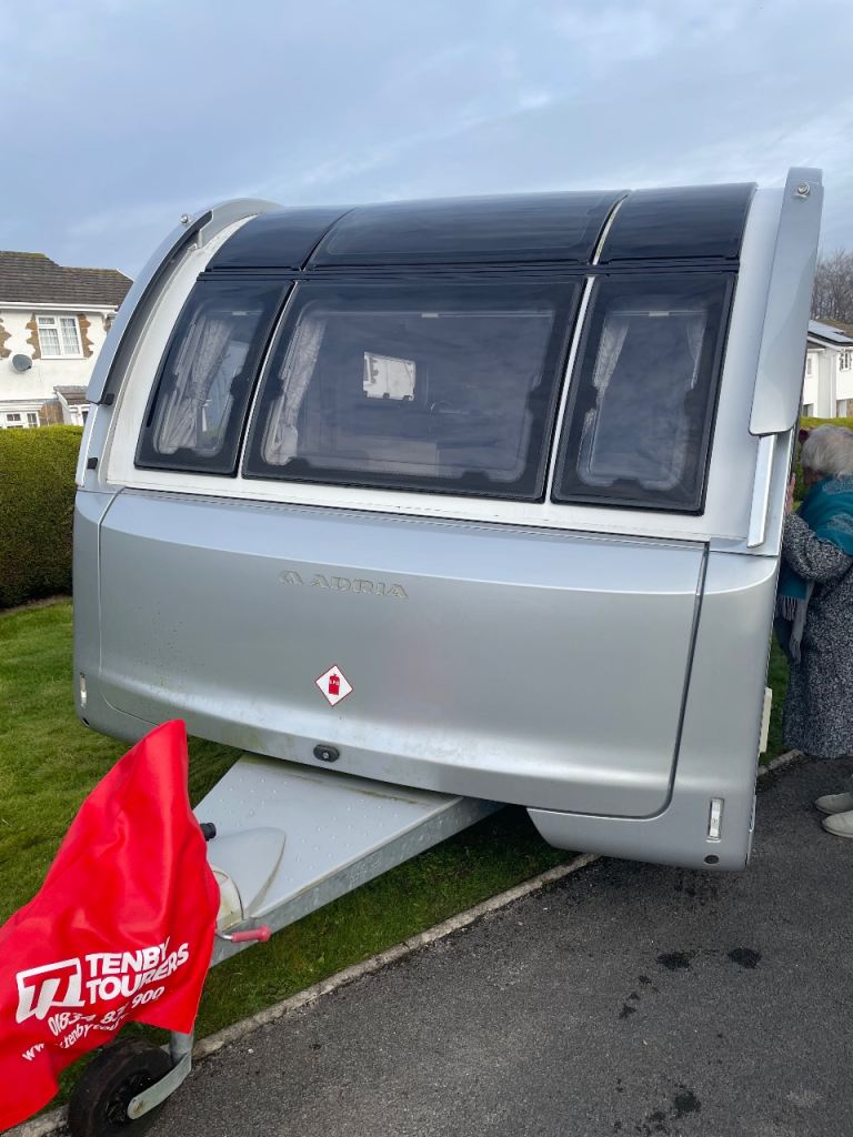 Adria Adora Tiber Island Rear Bed Sept 2021 model