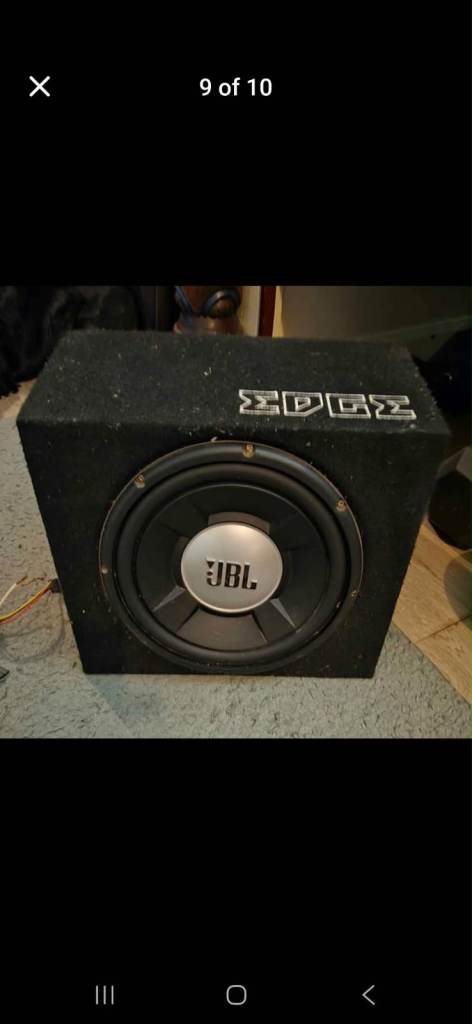 JBL subwoofer 