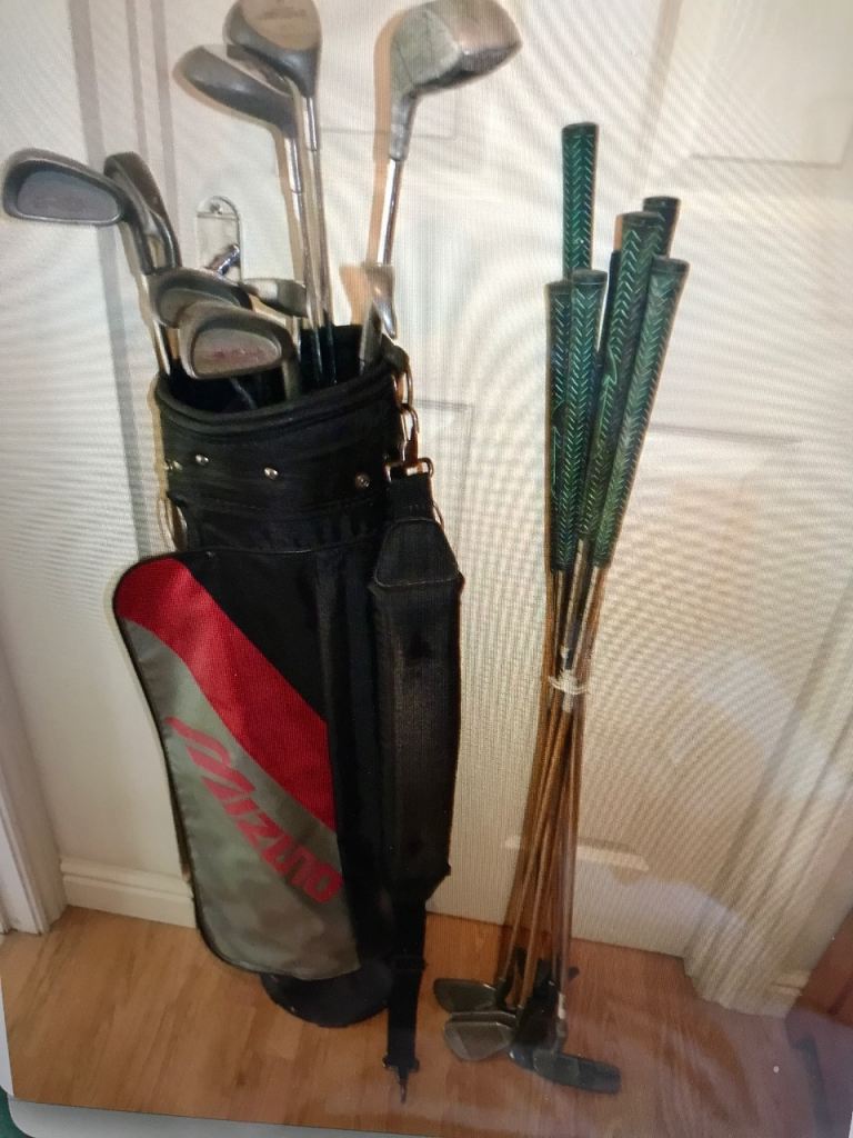 Golf Clubs and Mizuno Golf bag only £20 the lot 