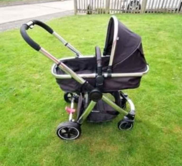 Mothercare Journey Chrome 4 Wheeled Travel Systen