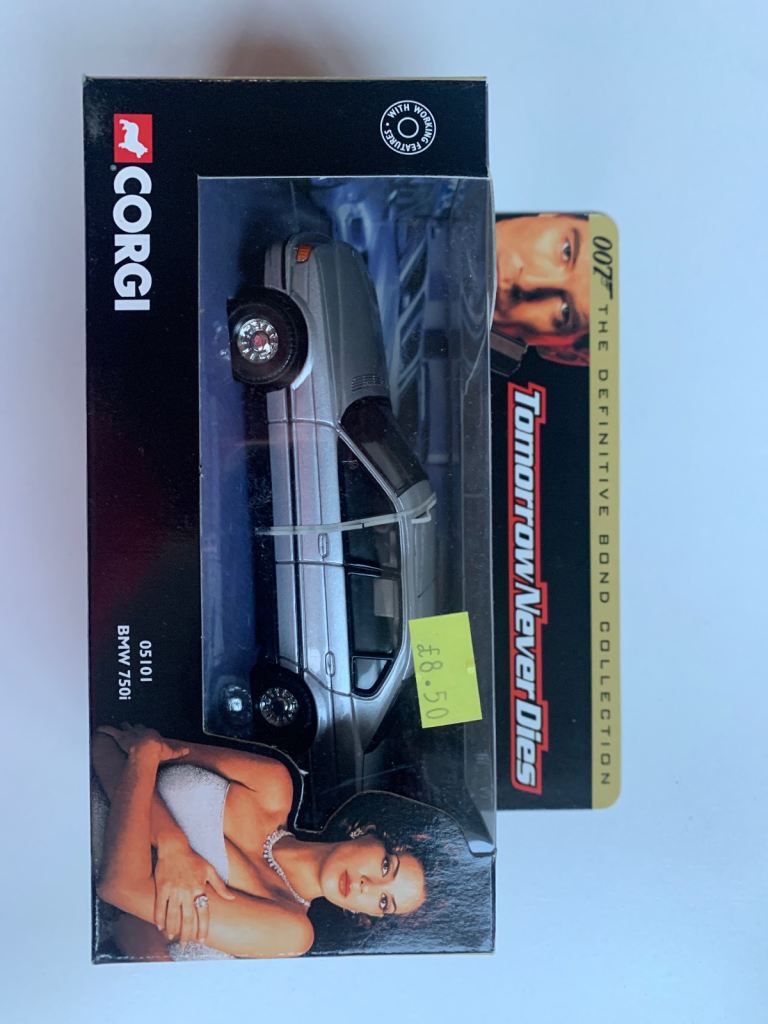 Corgi James Bond BMW 750i Tomorrow Never Dies Die-Cast Car
