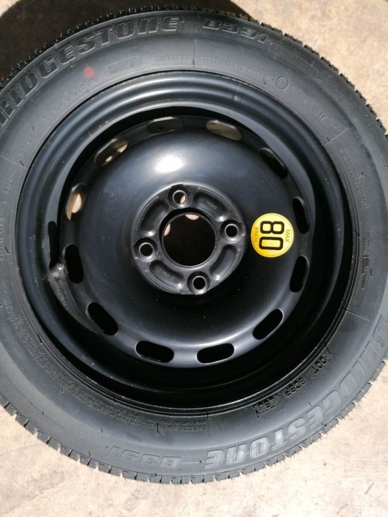 Full size spare wheel 