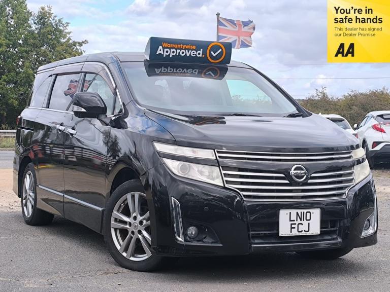2010 Nissan Elgrand 2.5 8 Seats P/Leather Roof LED TV 2WD ULEZ Free MPV Petrol Automatic