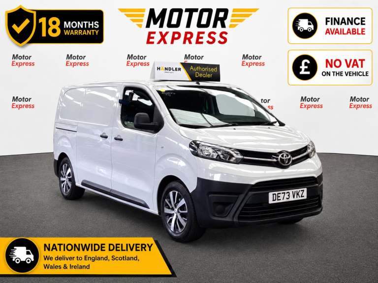 2023 Toyota ProAce 1.5D 120 Icon Van PANEL VAN Diesel Manual