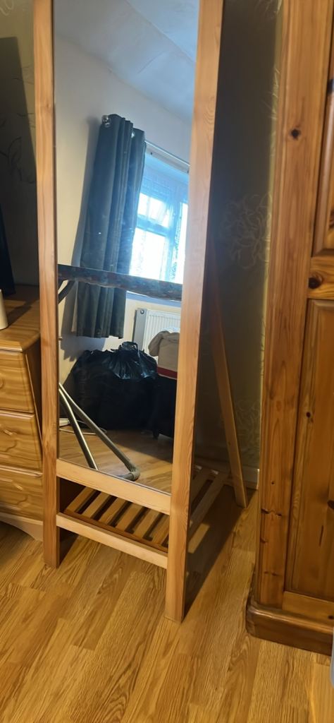 Pine Full Length Mirror 