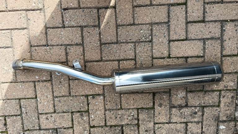 ZZR1400 08-11 right hand exhaust silencer 