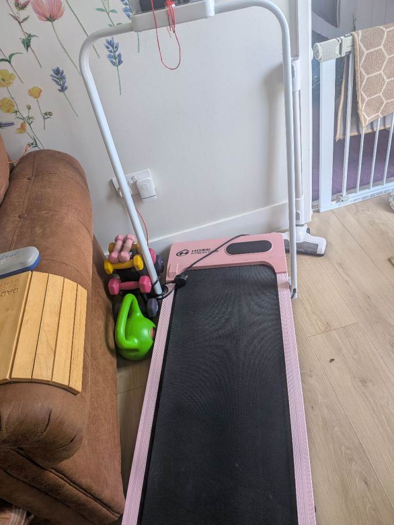 Compact Pink Treadmill - Good Condition