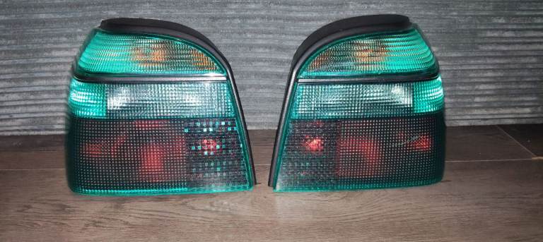 Rare Vw gold mk3 rear tail lights 
