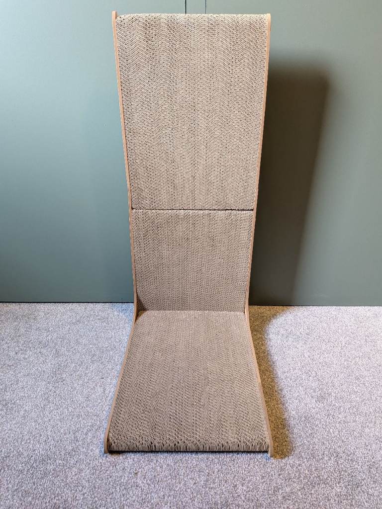 Conlun Cardboard Cat Scratcher,66 cm L Shape Scratch Pad