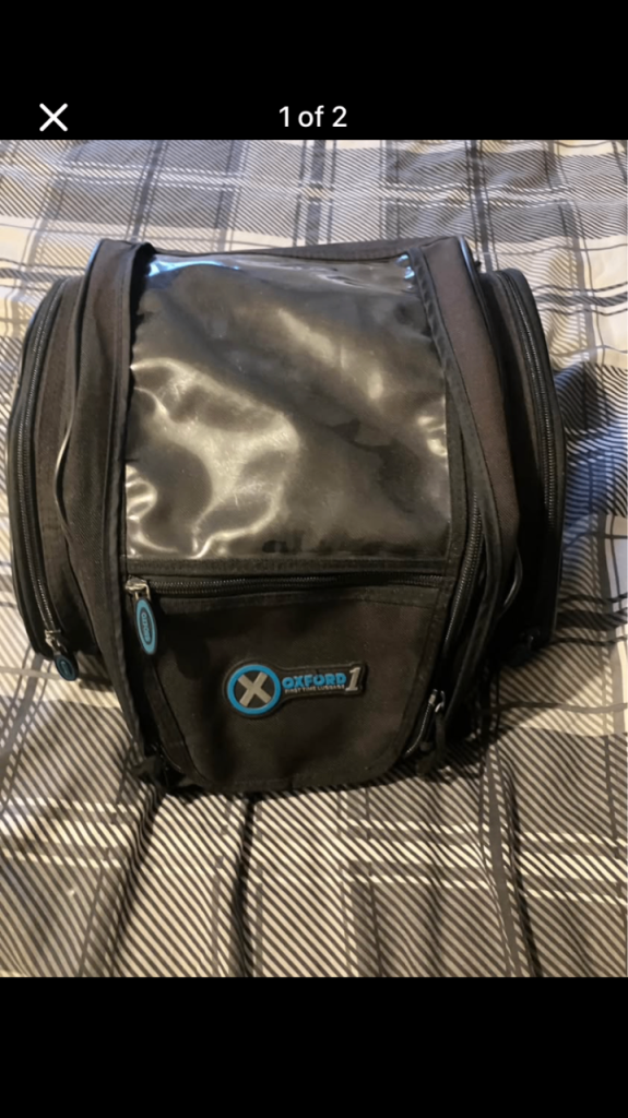 Oxford magnetic tank bag
