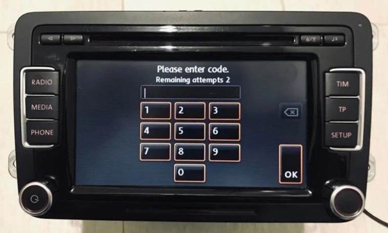 VW  radio code VWZ pin | Unlock Radio Code Volkswagen Stereo Decoding Fast | RCD / RNS / Gamma