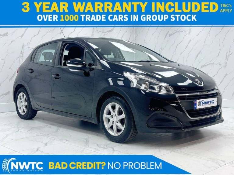2018 Peugeot 208 1.2 PureTech 82 Active 5dr HATCHBACK PETROL Manual