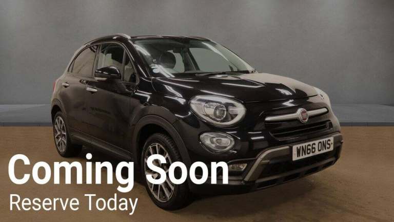 2016 Fiat 500X 1.6 Multijet Cross Plus 5dr HATCHBACK DIESEL Manual
