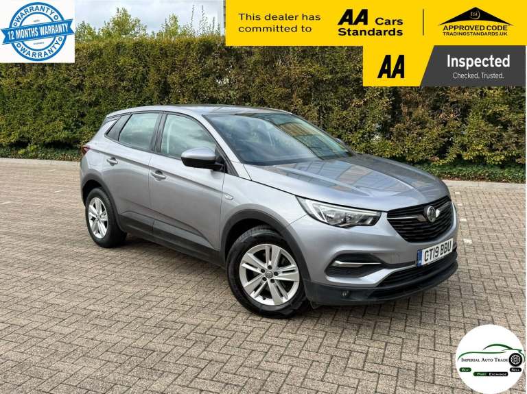 2019 Vauxhall Grandland X 1.2 Turbo SE SUV 5dr Petrol Auto 8Spd Euro 6 (s/s)