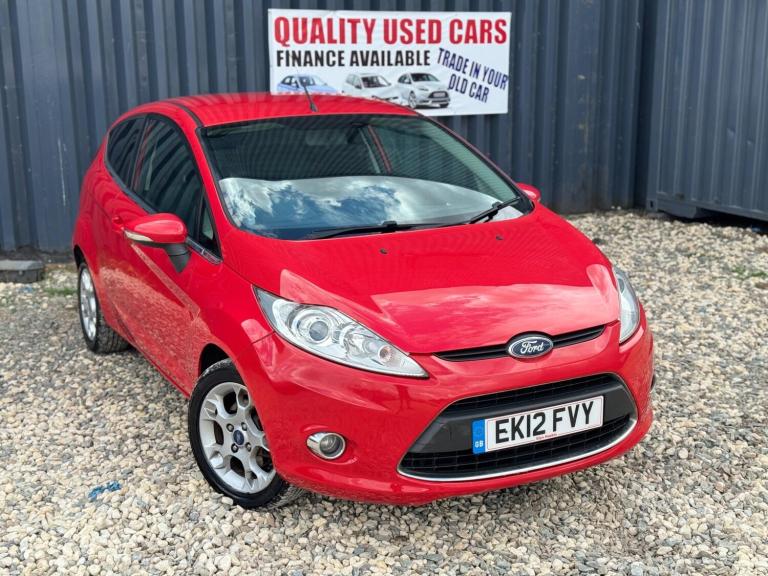 2012 Ford Fiesta 1.25 Zetec 3dr HATCHBACK Petrol Manual