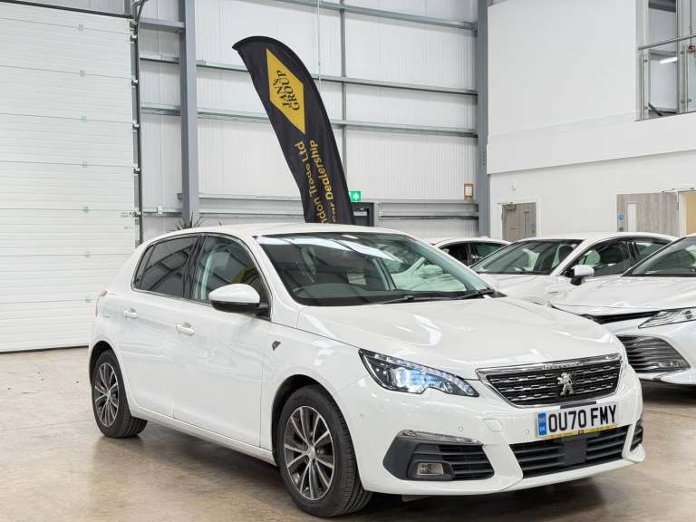 2020 Peugeot 308 Peugeot 308 Diesel Pearl White 2020 5 Seater  1.5L Diesel .