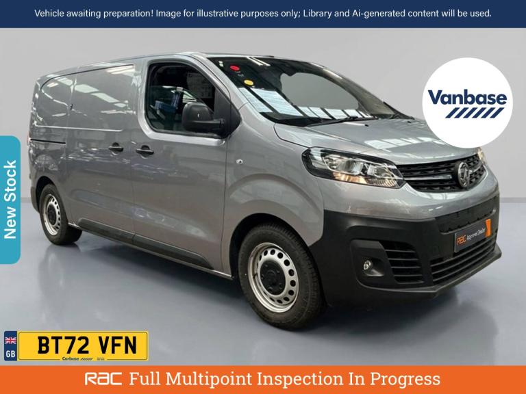 2022 Vauxhall Vivaro Electric 3100 75kWh Dynamic Panel Van 6dr Electric Auto L1 H1 (7.4kW Charger...