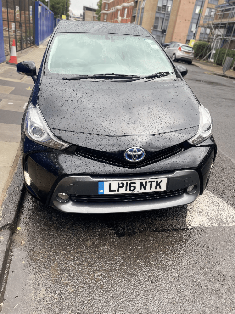 Toyota, PRIUS+, MPV, 2016, Other, 1798 (cc), 5 doors, Black, 9 Months PCO