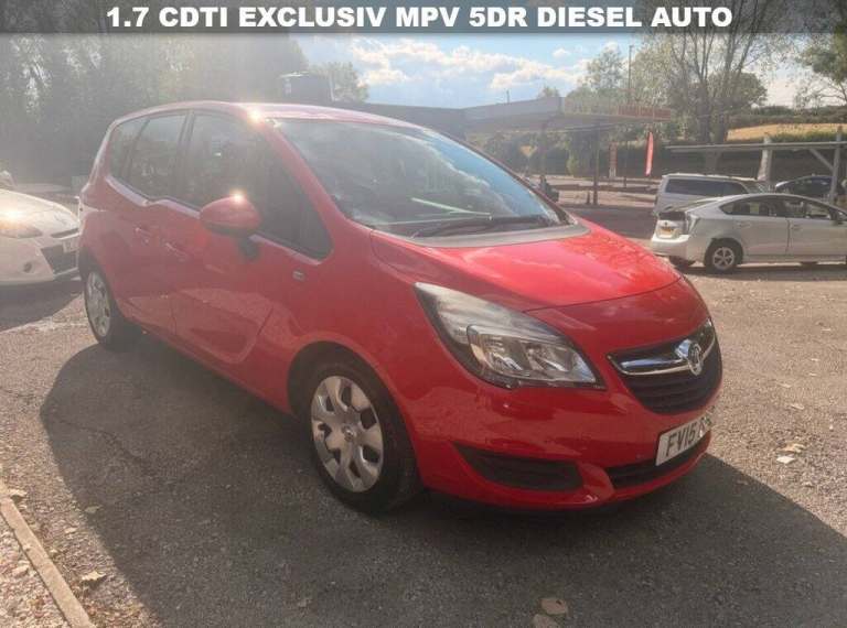2015 Vauxhall Meriva 1.7 CDTi Exclusiv MPV 5dr Diesel Auto Euro 5 (110 ps) MPV Diesel Automatic