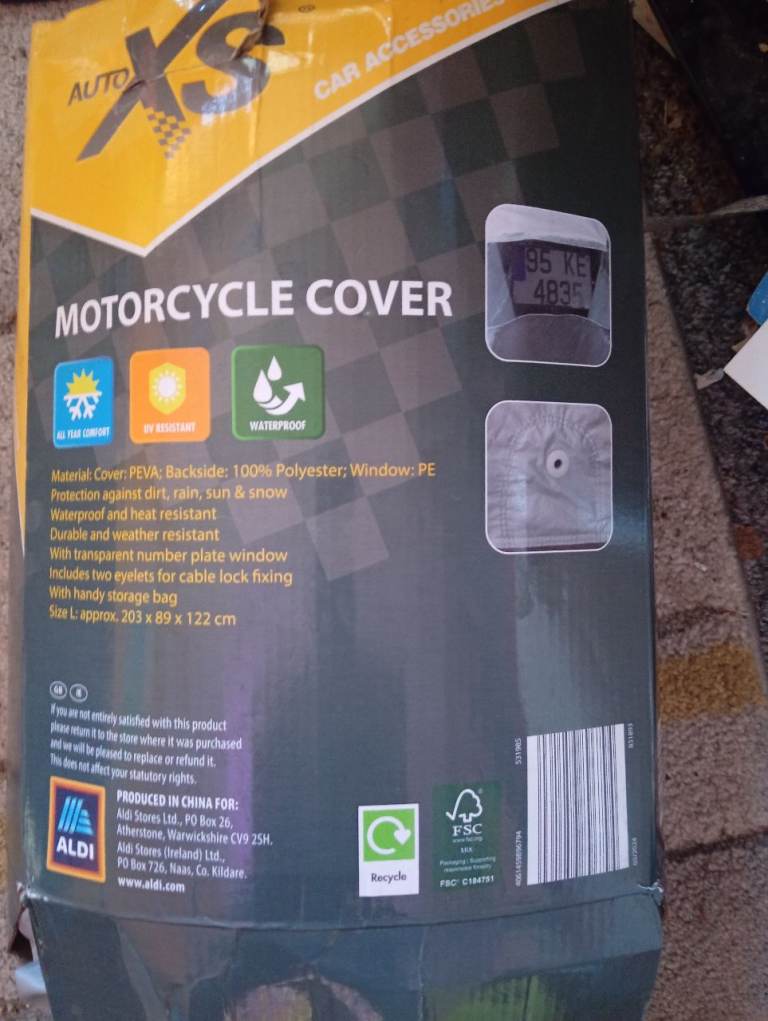 Motorcycle cover 