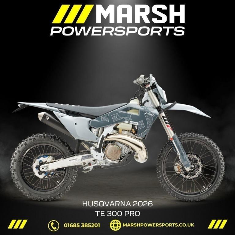 Husqvarna TE 300 Pro 2026 - Husqvarna Main Dealer - Reserve Yours Now!
