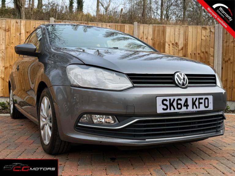 VOLKSWAGEN POLO 1.0 BlueMotion Tech SE Grey Manual Petrol 2014
