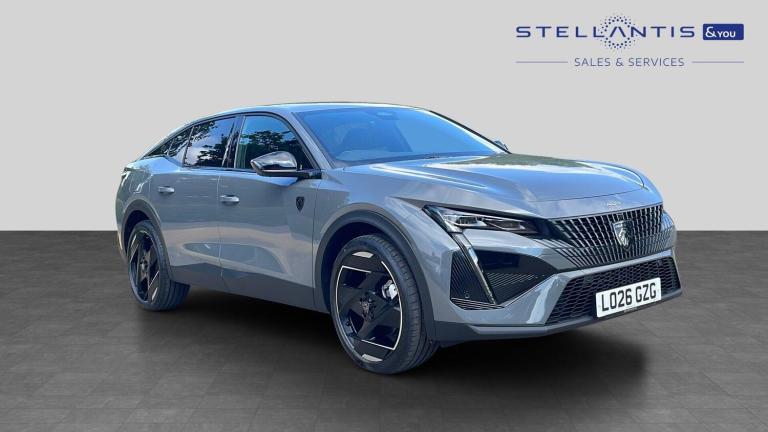 2026 Peugeot 408 1.6 Plug-in Hybrid 225 GT 5dr e-DSC7 HATCHBACK PETROL/ELECTRIC Automatic