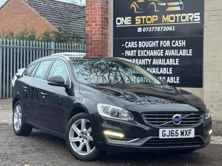 2015 Volvo V60 1.6 D2 SE Lux Nav Euro 5 (s/s) 5dr ESTATE Diesel Manual