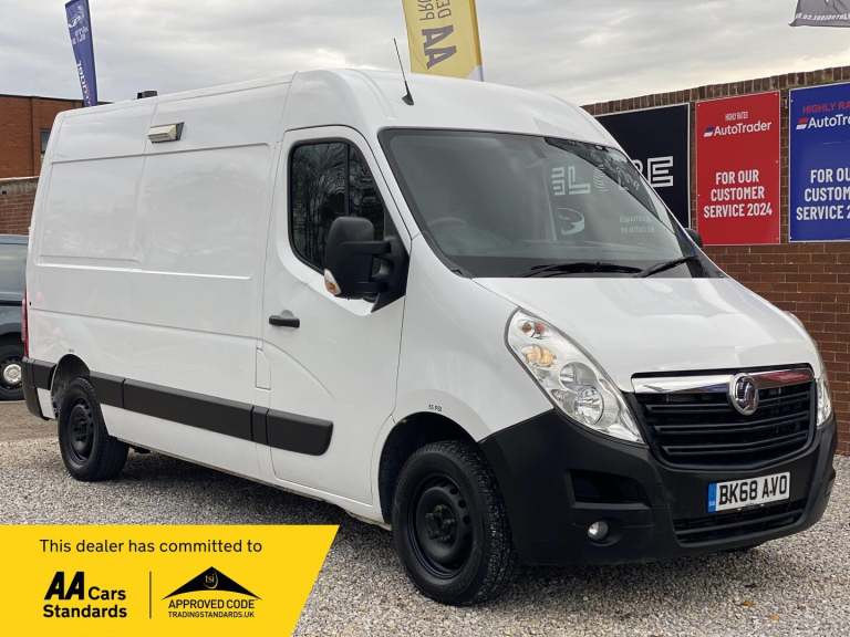 2019 Vauxhall Movano 2.3 CDTI H2 Van 130ps PANEL VAN DIESEL Manual