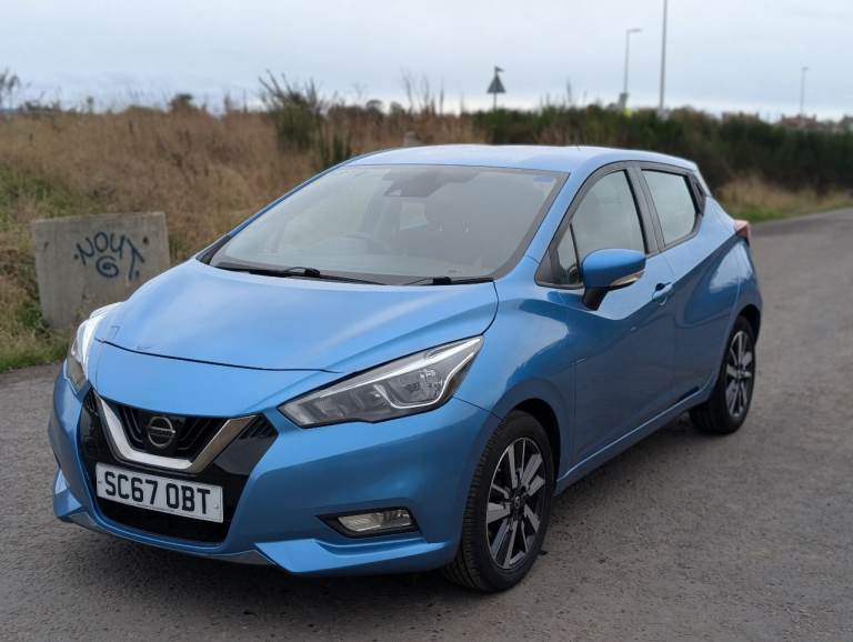 Nissan Micra Acenta 2018 Petrol 1.0 ULEZ Apple Carplay MOT Apr 2026 Low Mileage 50k