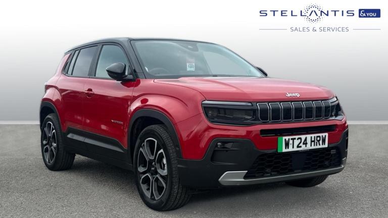 2024 Jeep Avenger 54kWh Summit SUV 5dr Electric Auto (156 ps) SUV Electric Automatic