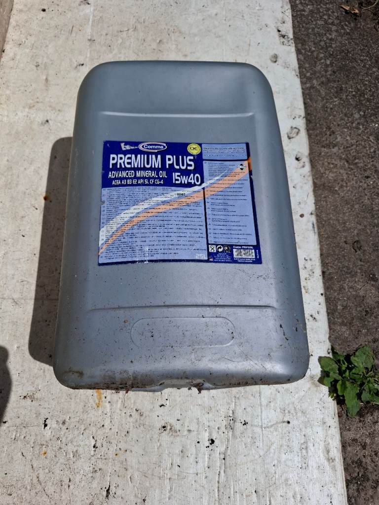 25L Premium plus advance mineral oil 15w40