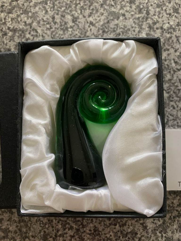 Smashing Art Glass Handmade The Koru