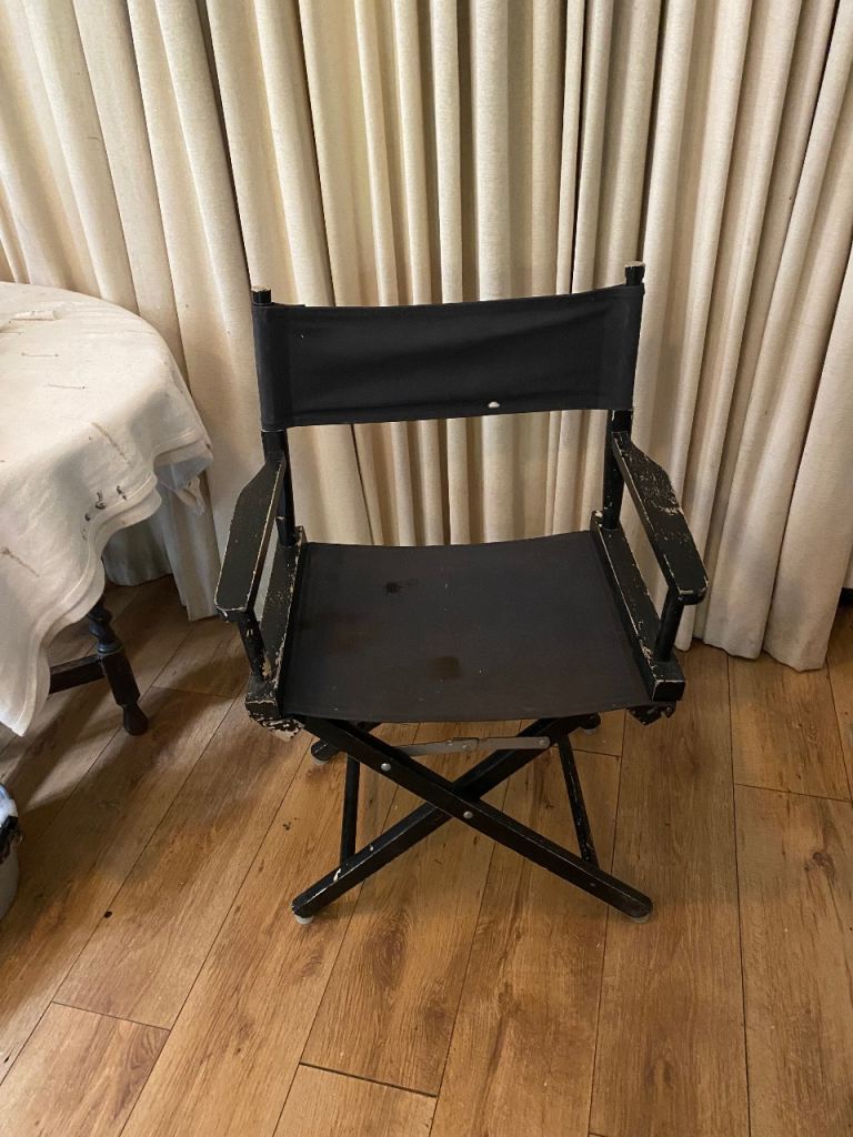 Folding’ Directors’ style chair. 