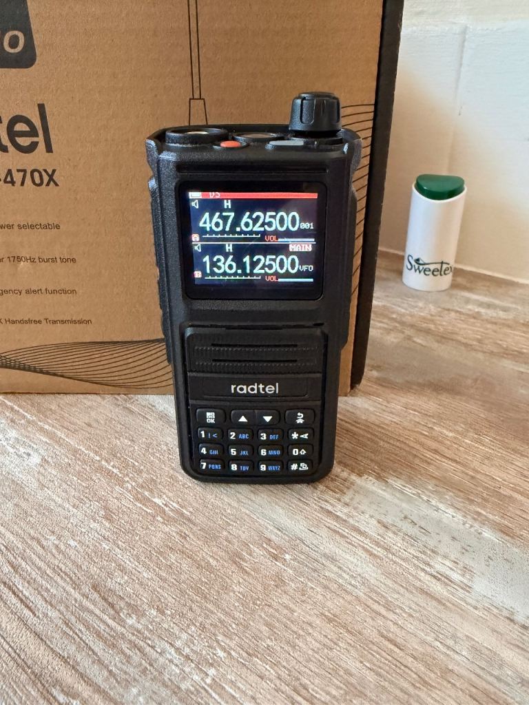 Radtel rt 470 x two way radio. 