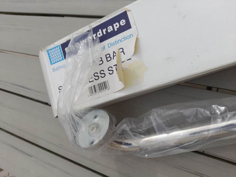 Bathroom Grab Bar stainless steel - NEW